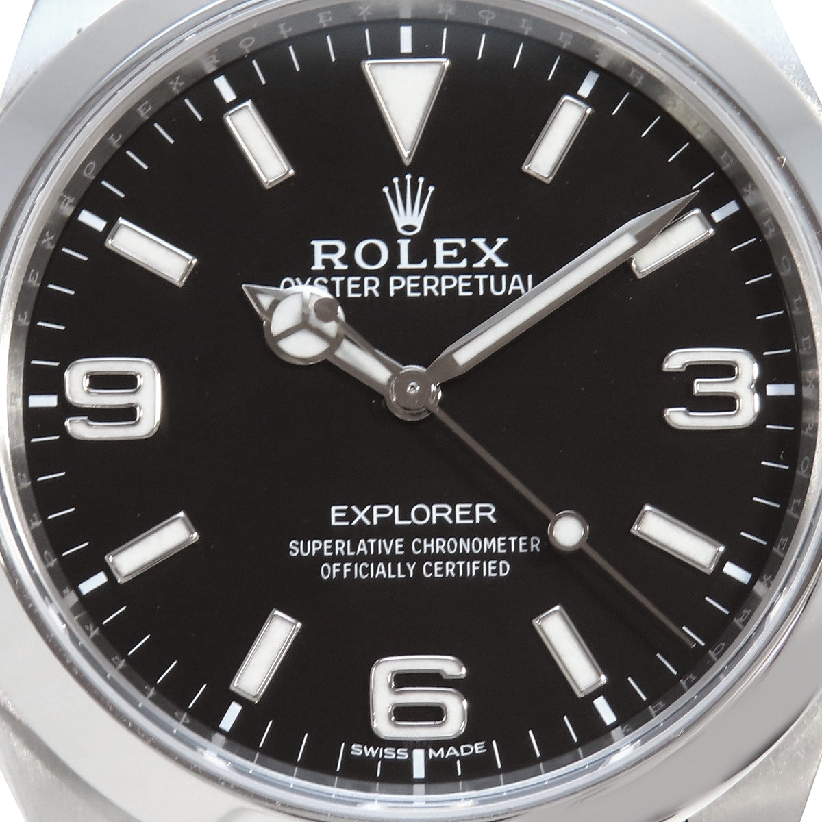 エクスプローラー 1 214270 SS ランダム番 ブラック 自動巻き メンズ