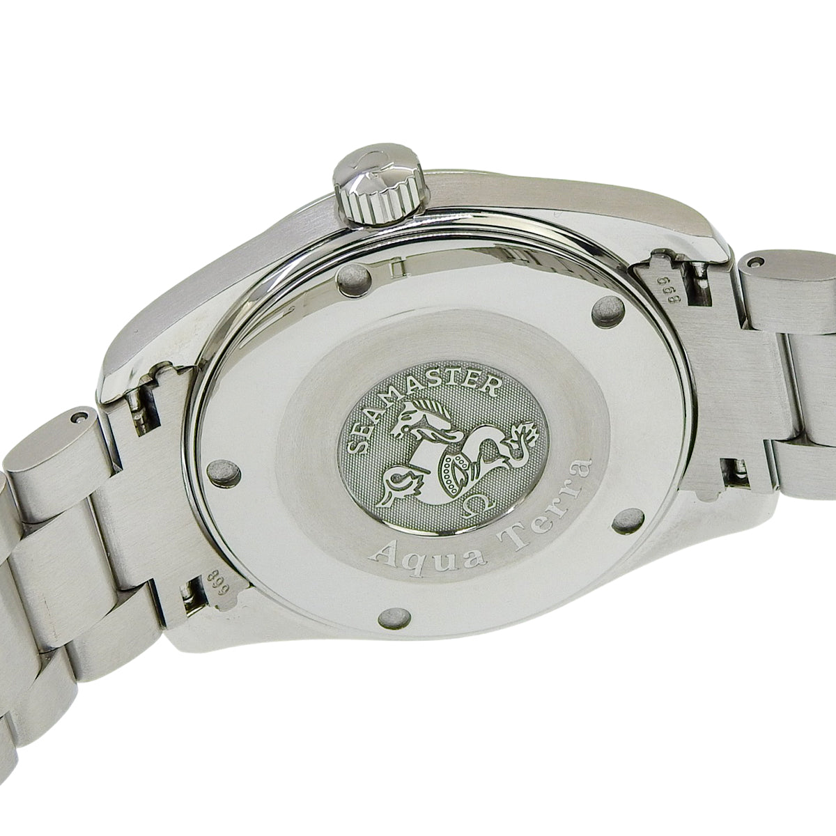 シーマスター 2518.80 SS ブルー クオーツ ユニセックス