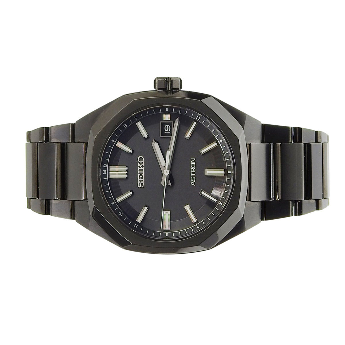 アストロン ネクスター SBXY083 TI ブラック ソーラー電波時計 メンズ