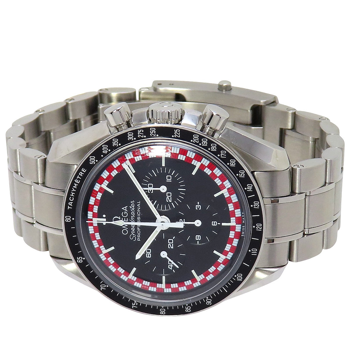 スピードマスター ムーンウォッチ プロフェッショナル 311.30.42.30.01.004 SS ブラック 手巻き メンズ