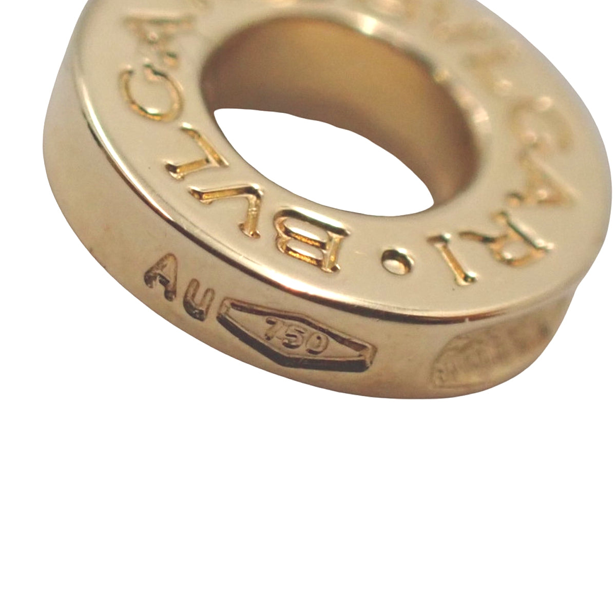 B-zero1 Rock Necklace with Diamonds in Yellow Gold (18K Yellow Gold), 15.7g