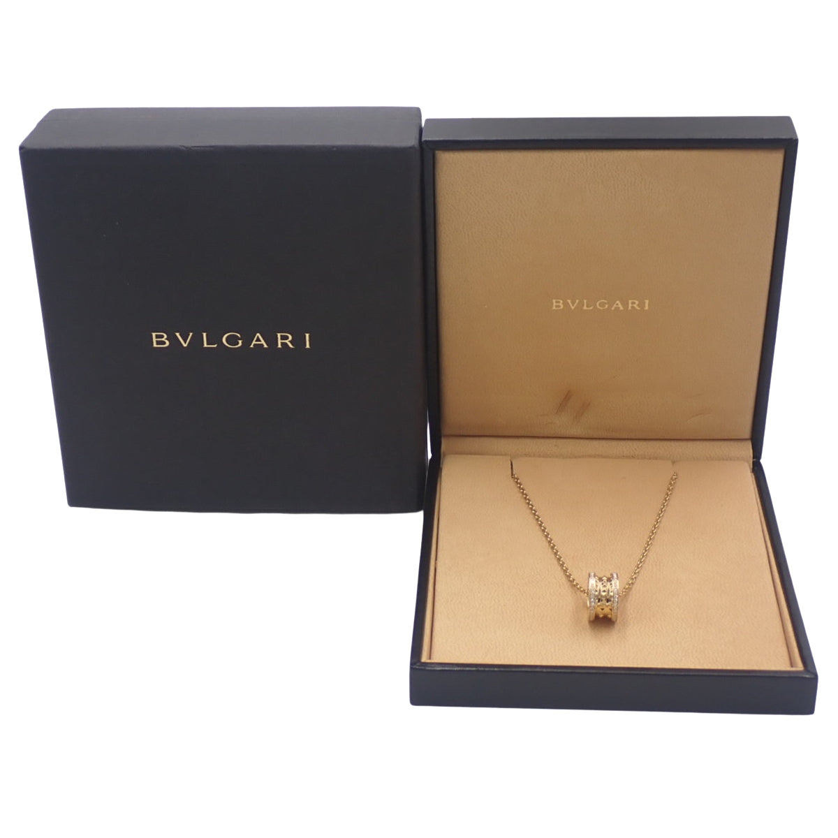 B-zero1 Rock Necklace with Diamonds in Yellow Gold (18K Yellow Gold), 15.7g