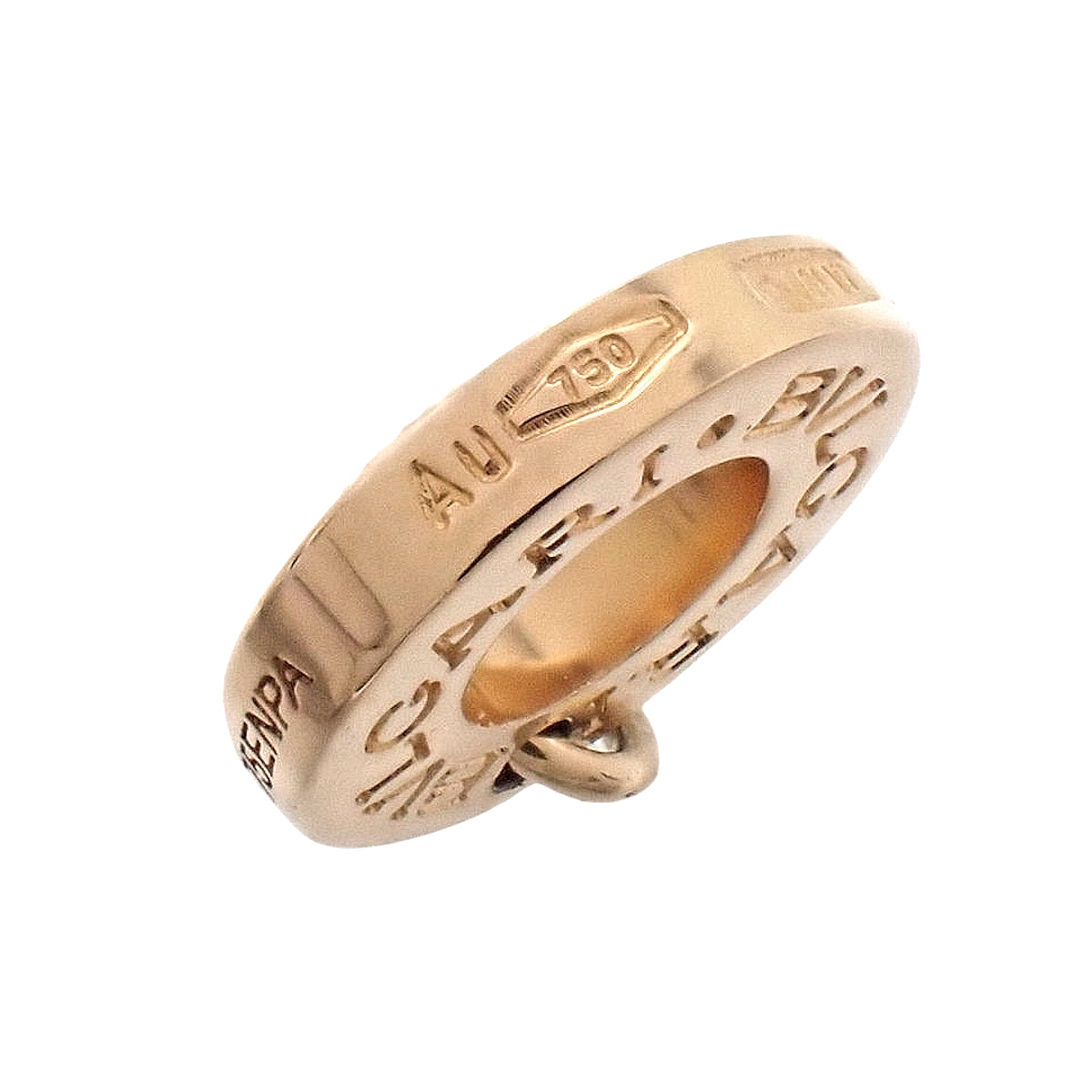 宝格丽 (Bvlgari) 玫瑰金钻石项链，18K 金，9.2 克
