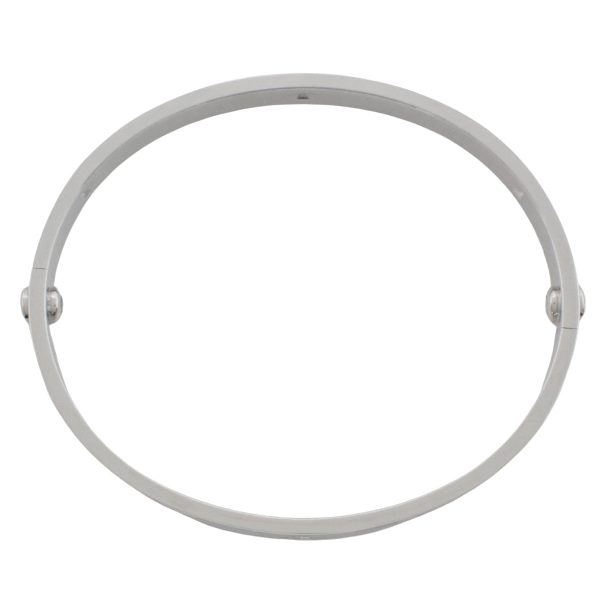 Love ブレスレット ダイヤモンド6石 ダイヤモンド ホワイトゴールド K18WG 29.3g