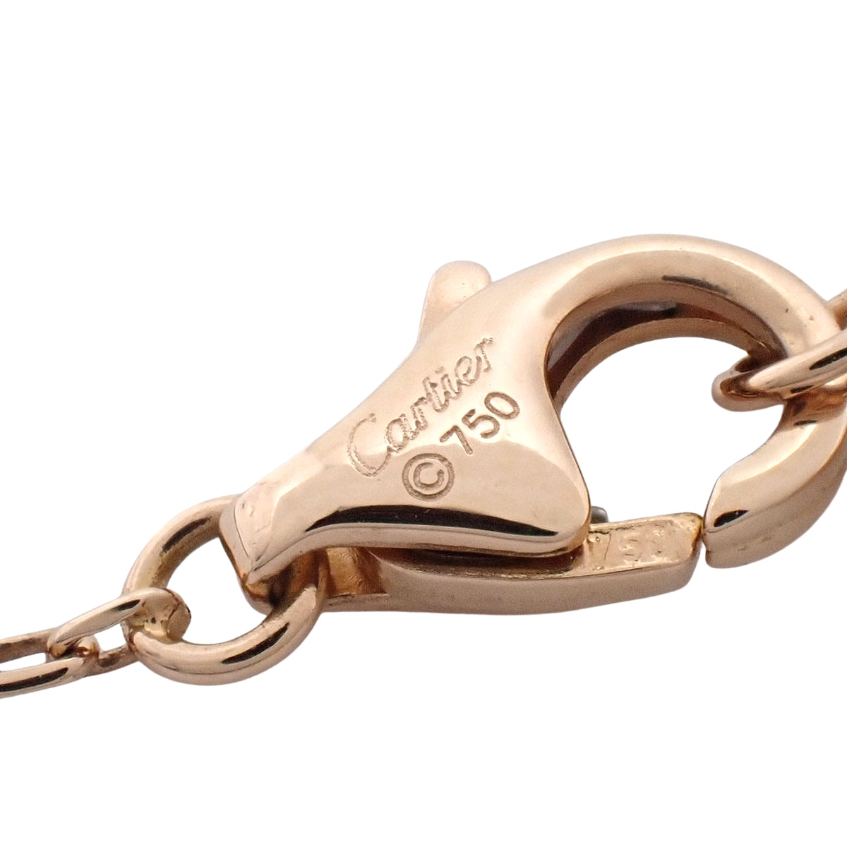 ディアマン レジェ ハート ネックレス ダイヤモンド ピンクゴールド K18PG 3.2g