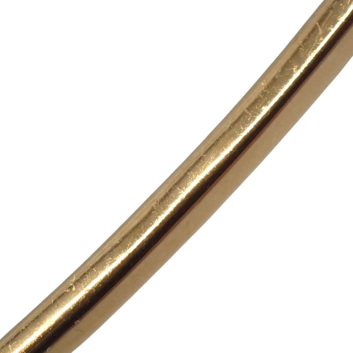 蒂芙尼 (Tiffany) 18K黄金镶钻T字形耳环，4.0克