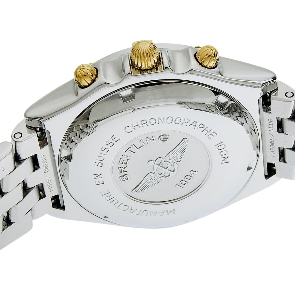 Chronomat Bicolor B13050.1 YG/SS Blue Automatic Men's