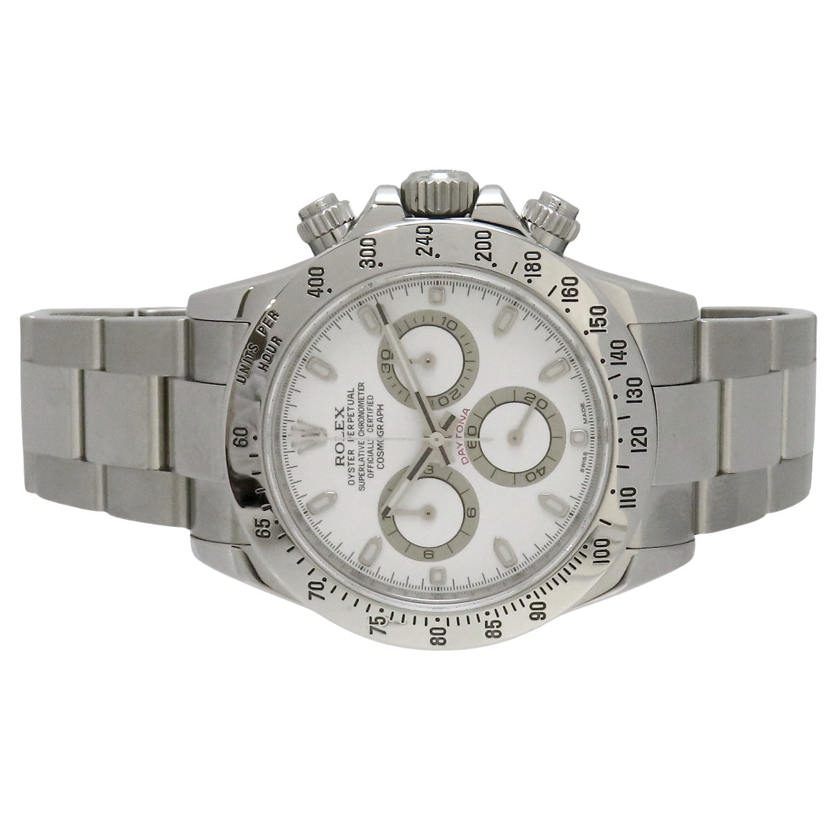 デイトナ 116520 SS V番 ホワイト 自動巻き メンズ