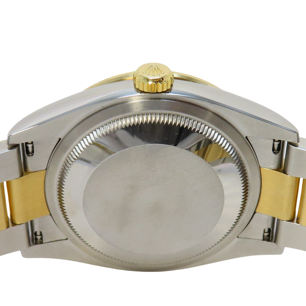 Datejust 36 Diamond Bezel 126283RBR YG/SS Random Serial Mother of Pearl Dial White Automatic Men's