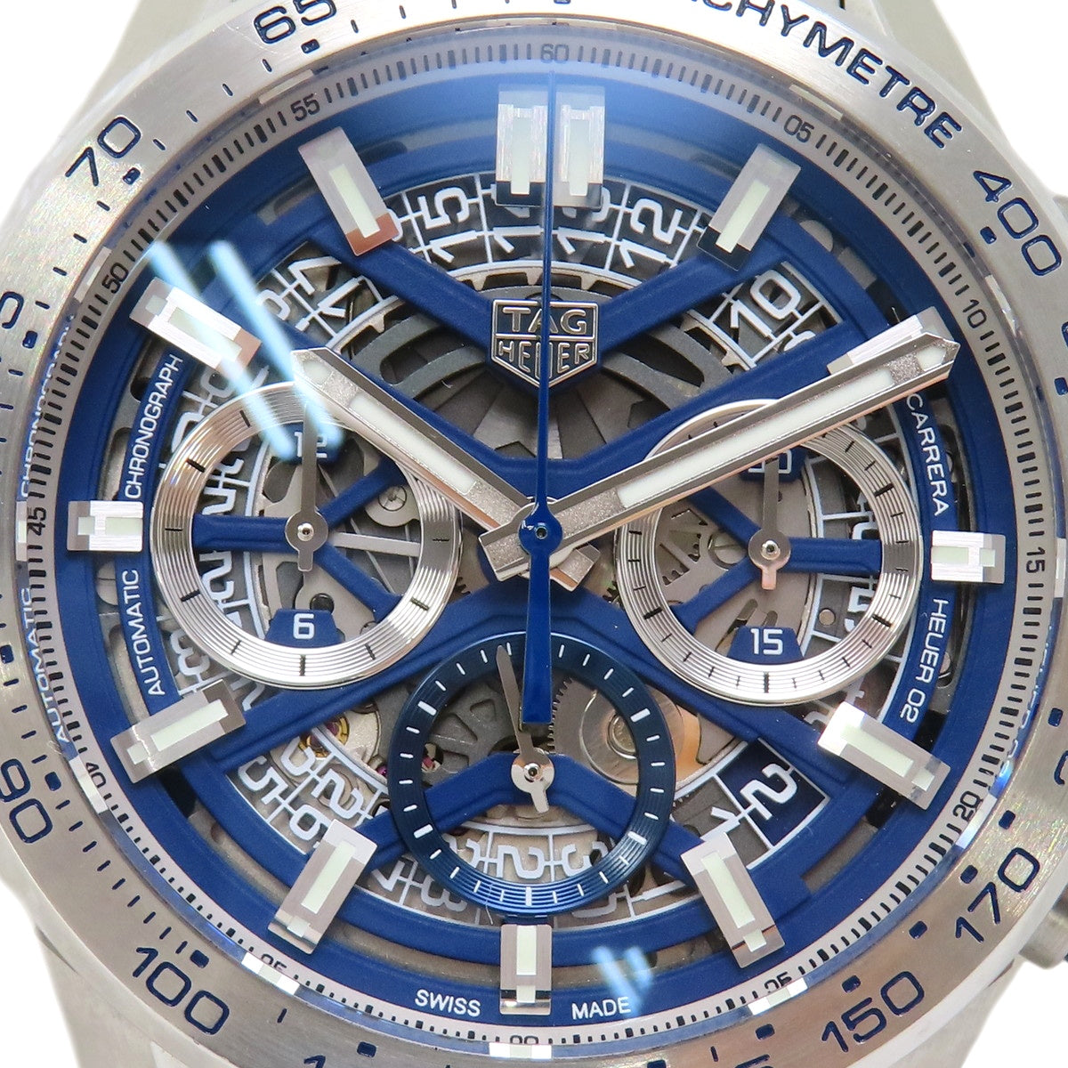TAG Heuer 泰格豪雅 HOYA 02 CBG2019 精钢 蓝色 自动机械 男士