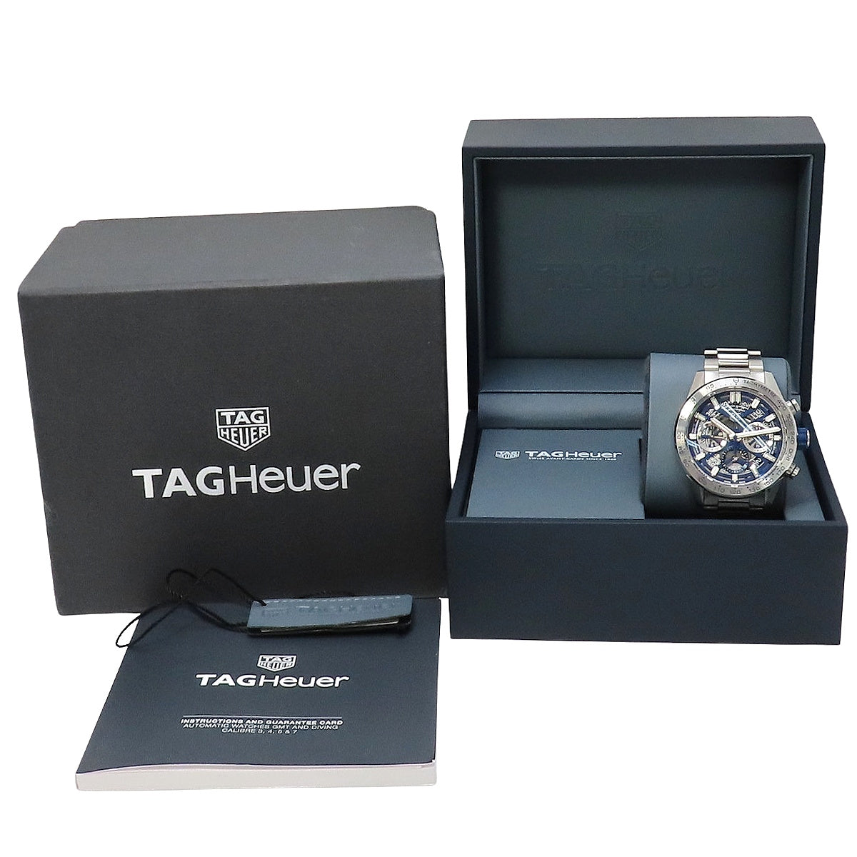 TAG Heuer 泰格豪雅 HOYA 02 CBG2019 精钢 蓝色 自动机械 男士