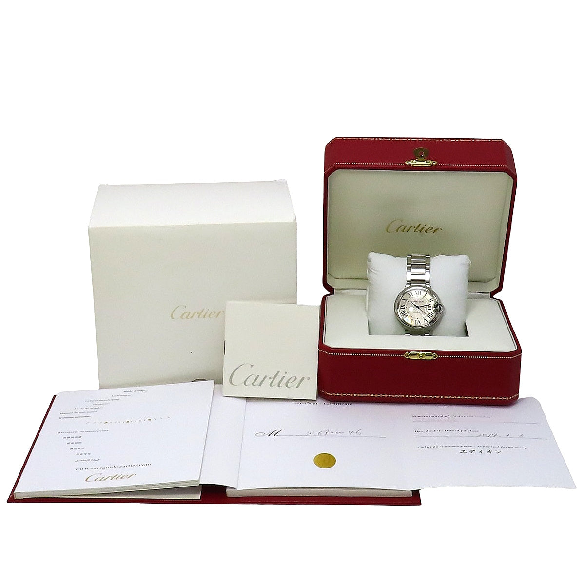 蓝气球中号 W6920046 精钢 银色 自动上链 男士腕表
