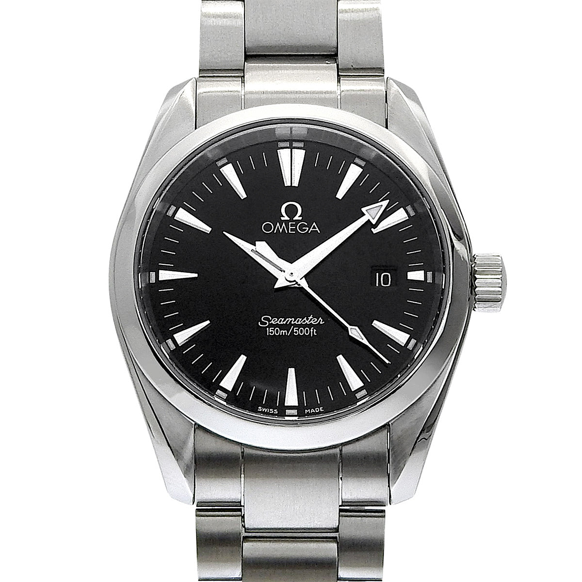 Seamaster Aqua Terra 2518.50 SS Black Quartz Boys'