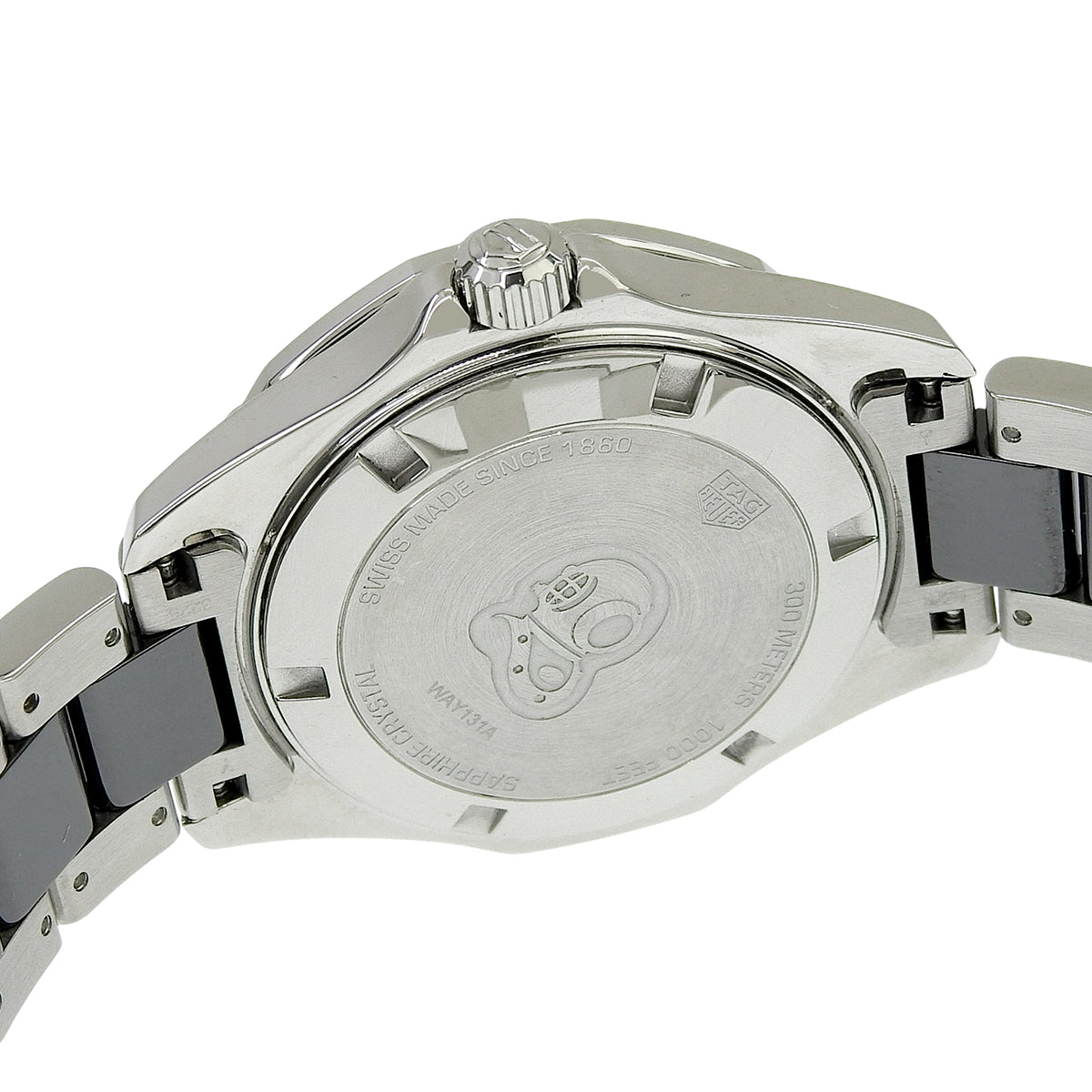 Aquaracer WAY131A.BA0913 CE/SS Black Quartz Ladies