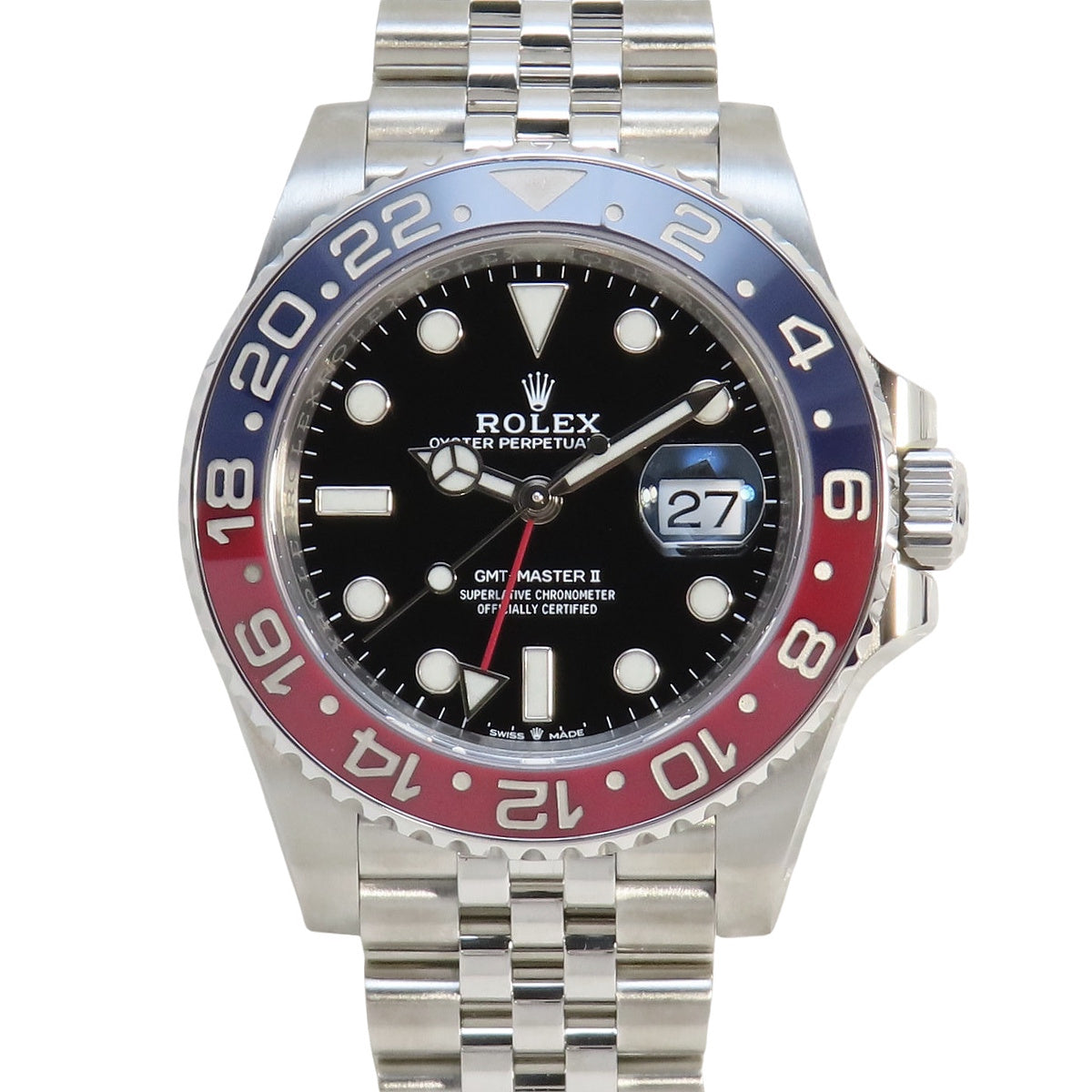 GMT-マスター2 126710BLRO SS ランダム番 ブラック 自動巻き メンズ