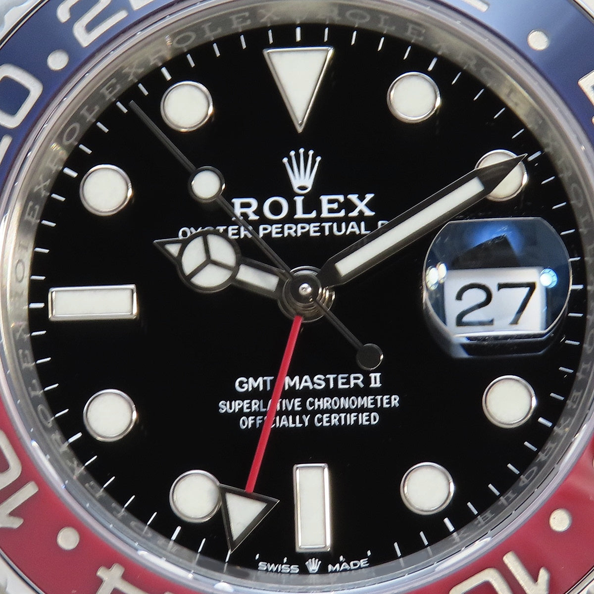 GMT-マスター2 126710BLRO SS ランダム番 ブラック 自動巻き メンズ