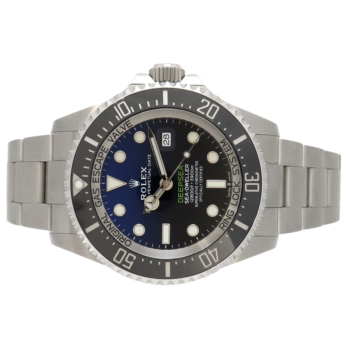 Deepsea D 蓝色 126660 SS 随机编号蓝色自动男士腕表