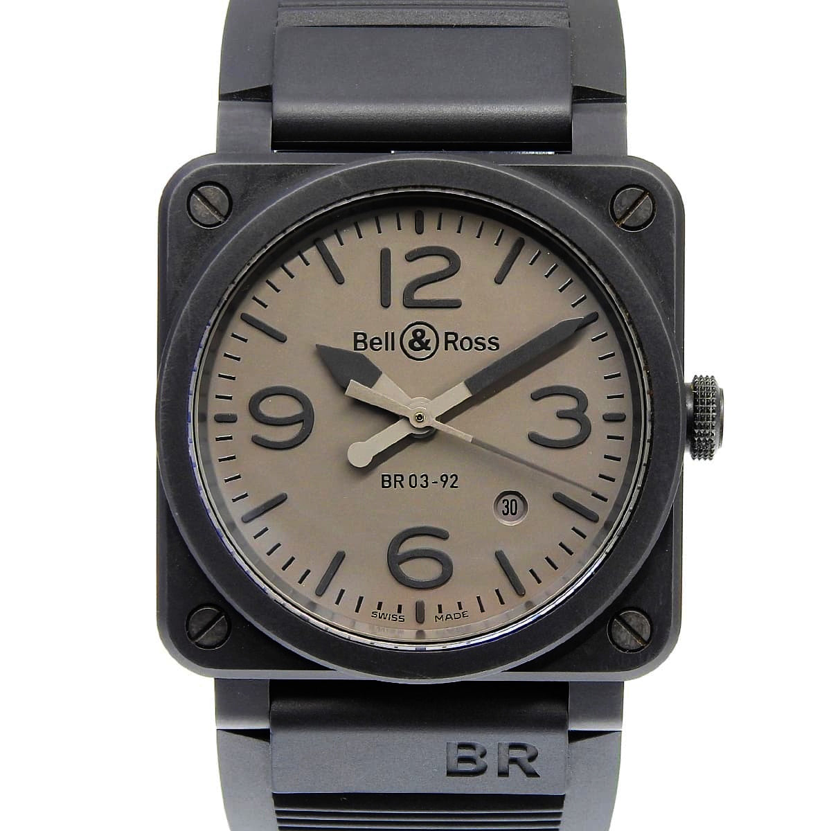 柏莱士 BR03-92 CE 灰色 自动机械 男士腕表