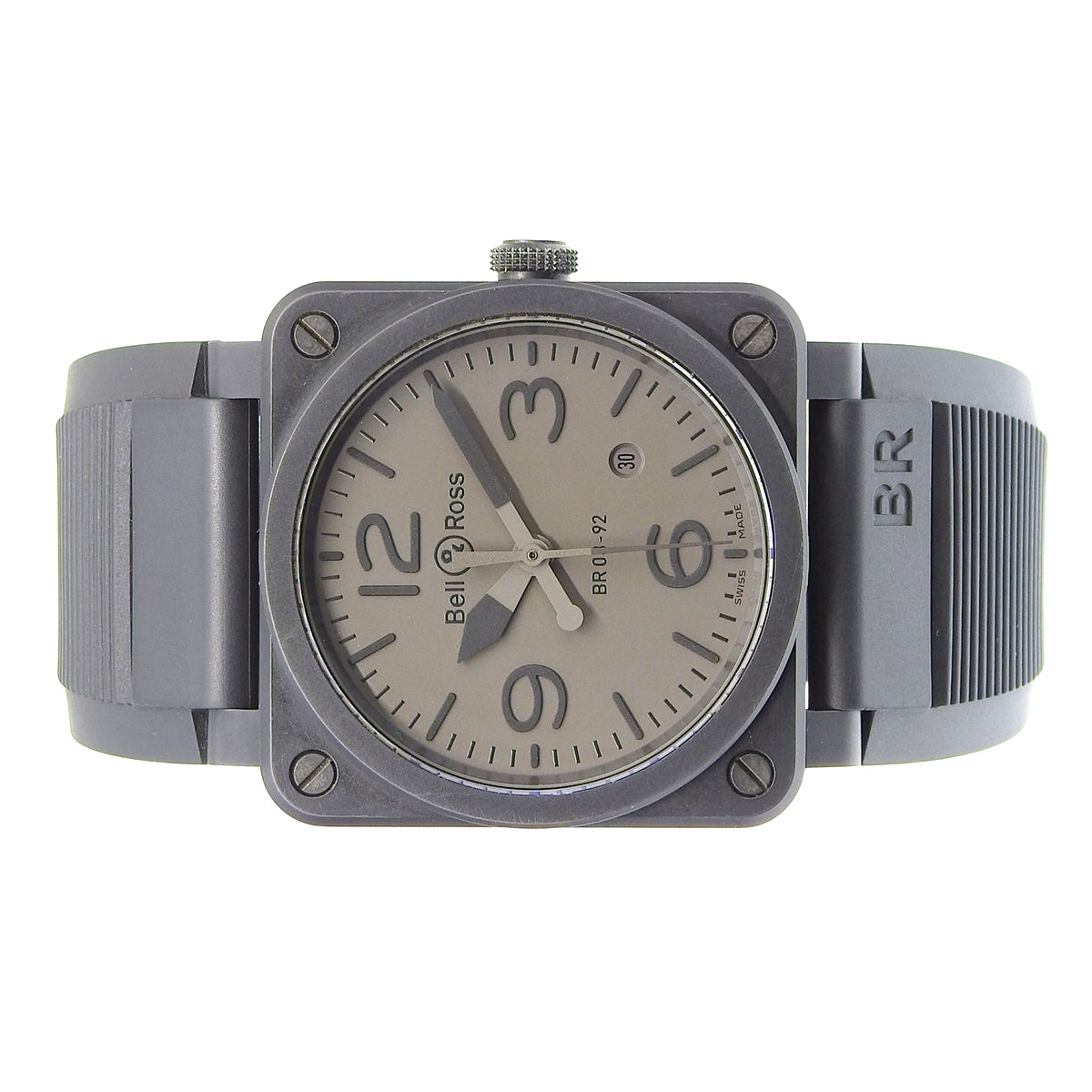 柏莱士 BR03-92 CE 灰色 自动机械 男士腕表