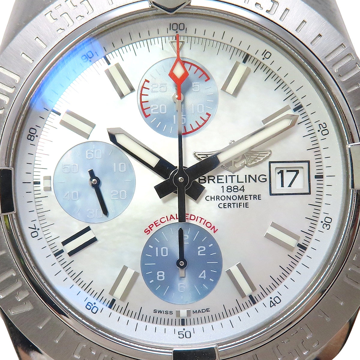 Avenger 2 A13381 SS White Shell Dial White Automatic Men's