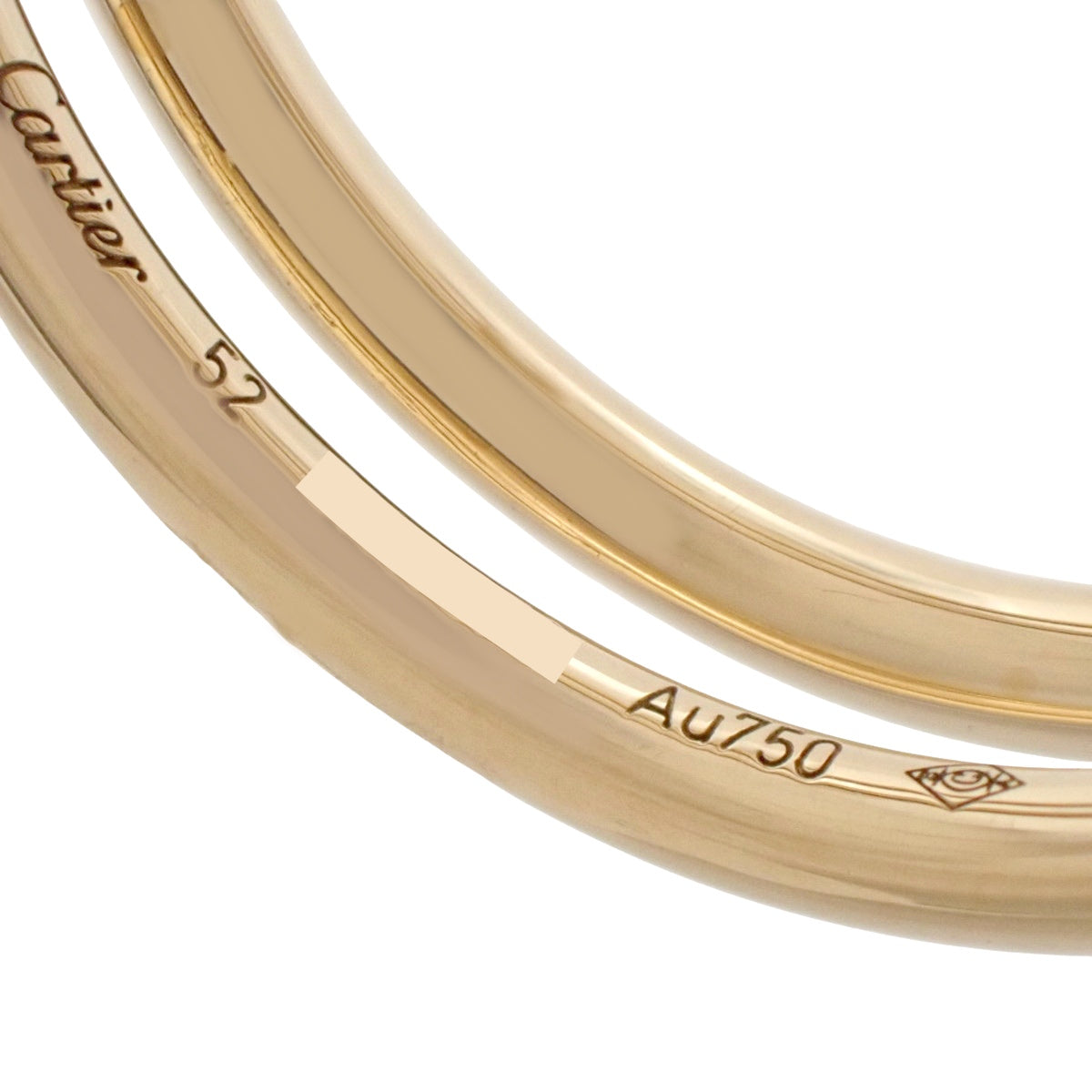 Juste un Clou Double Diamond Ring Yellow Gold K18YG 52 5.3g Accessories Jewelry
