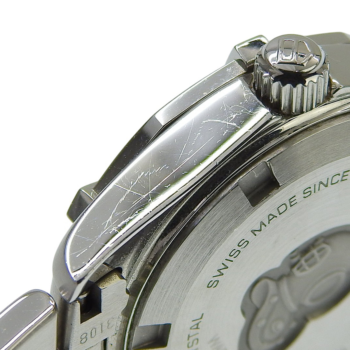 Aquaracer WAF1414.BA SS Mother-of-Pearl Dial White Quartz Ladies