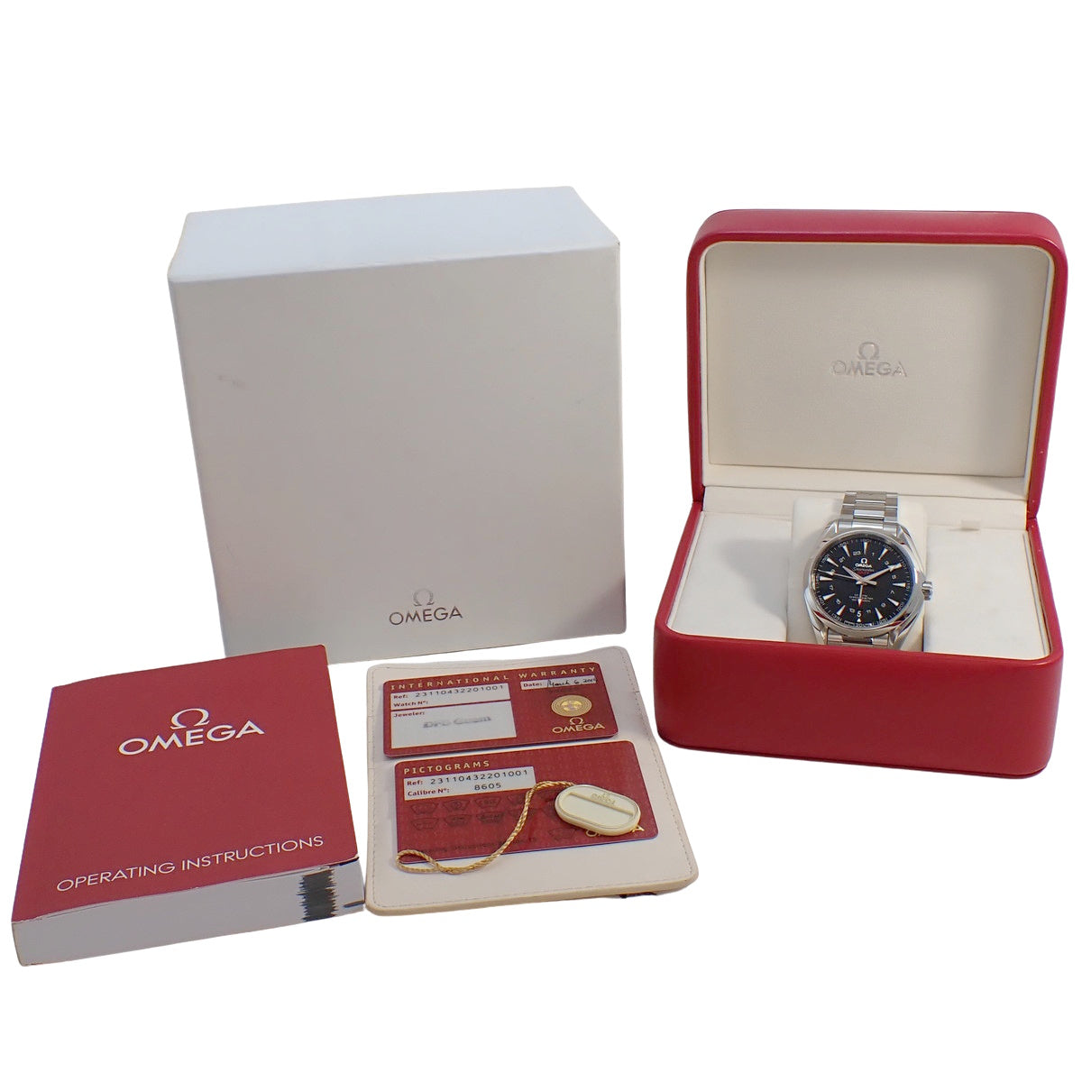 Seamaster Aqua Terra GMT 231.10.43.22.01.001 SS Black Automatic Men's