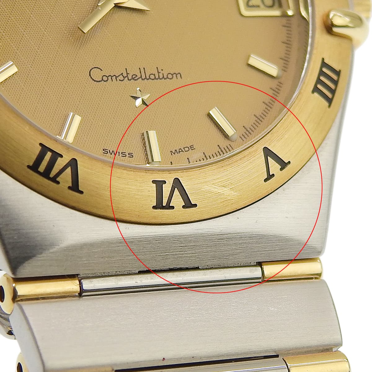 コンステレーション 1312.10.00 YG/SS ゴールド クオーツ ユニセックス