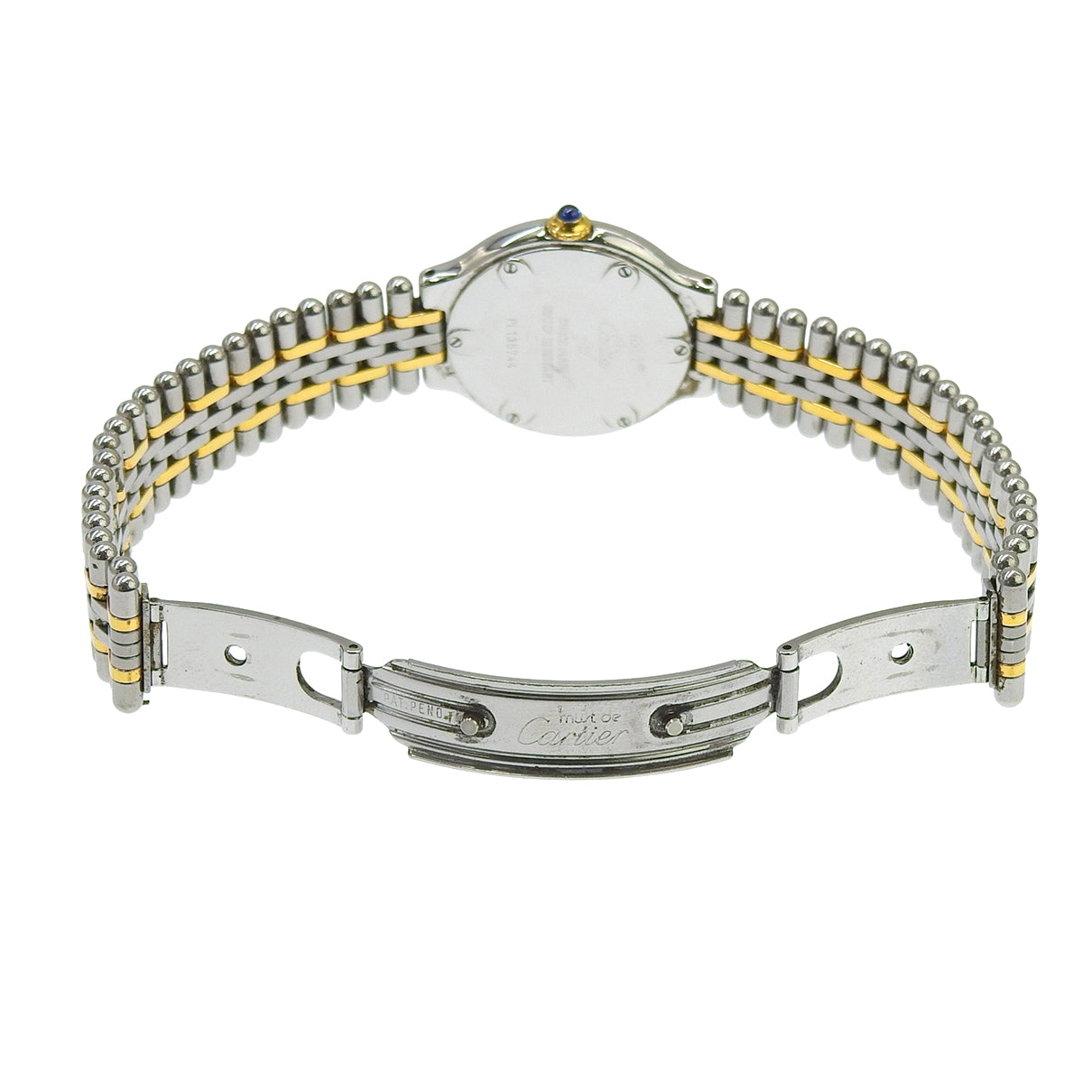 卡地亚21系列腕表 W10073R6 精钢/镀金 银色 石英 女款