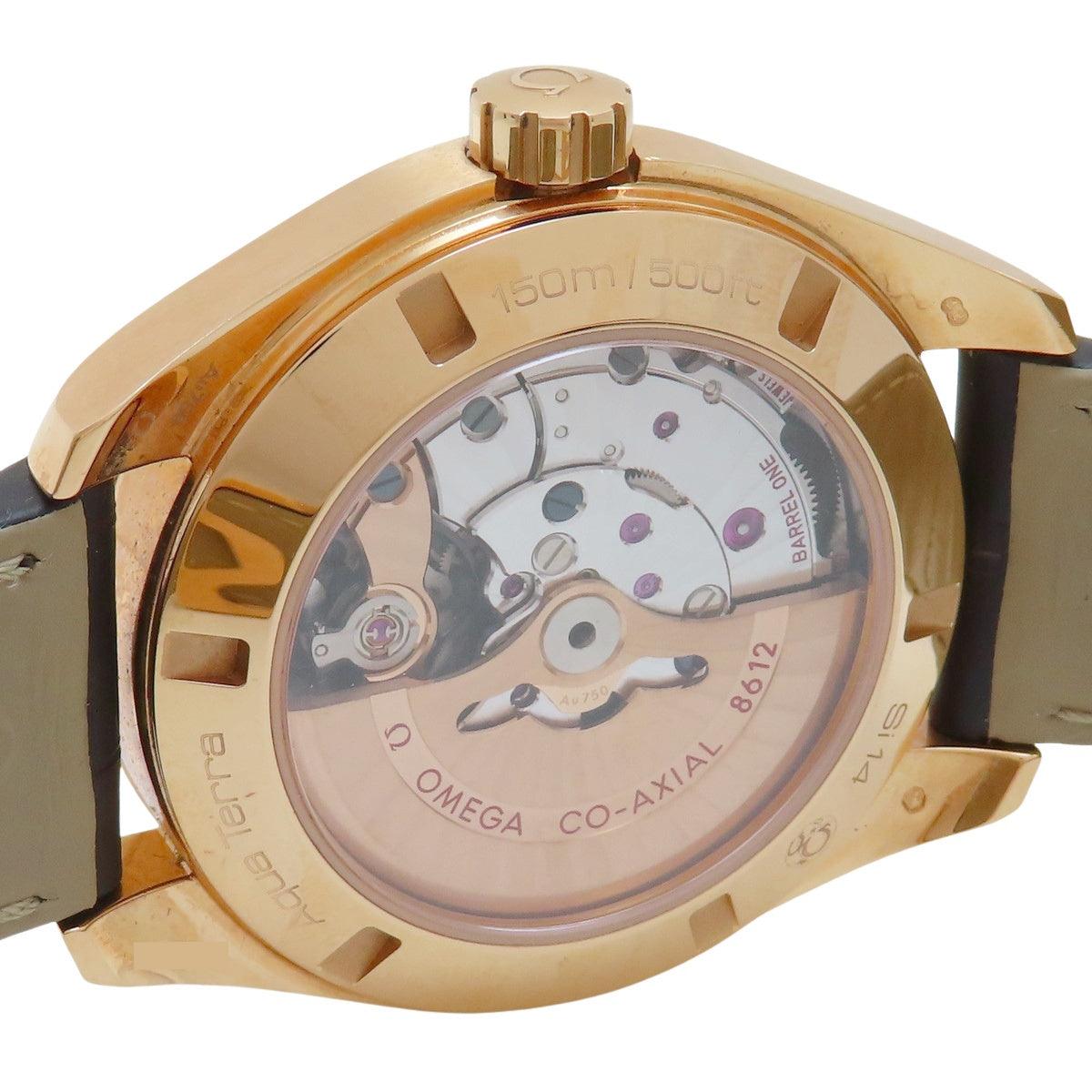 シーマスター アクアテラ デイデイト 231.53.42.22.02.001 PG/革 シルバー 自動巻き メンズ