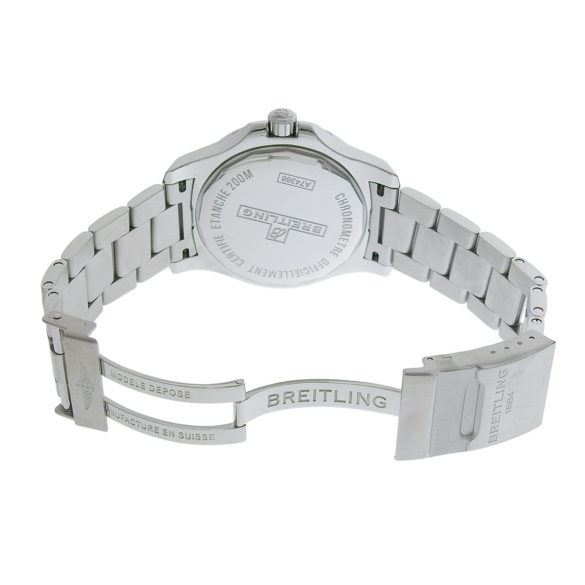 Colt A74388 SS White Quartz Men's