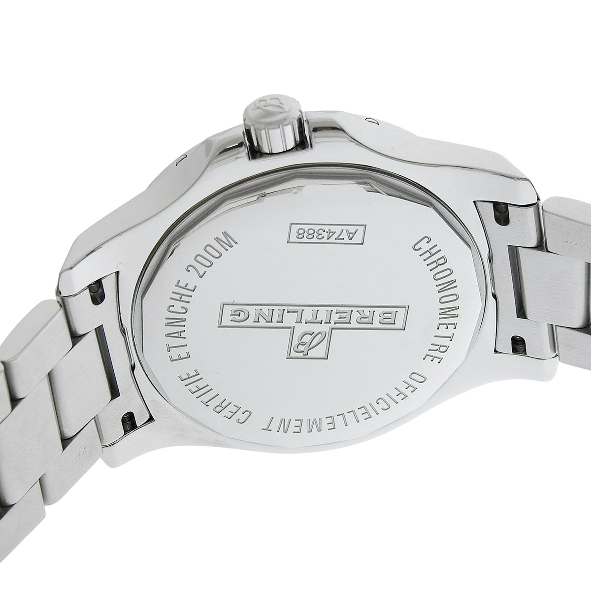 Colt A74388 SS White Quartz Men's