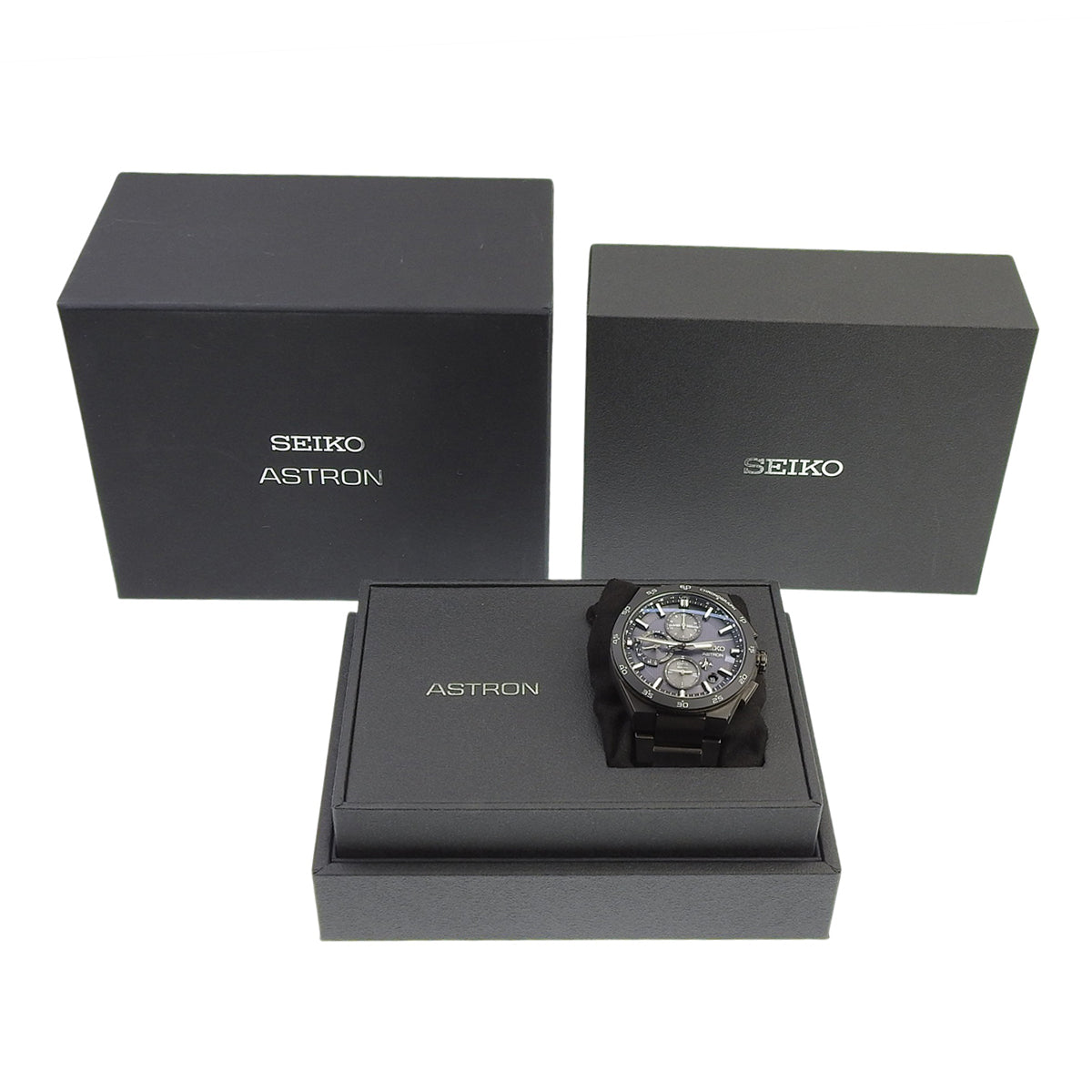 アストロン SBXC179 TI ブラック ソーラー メンズ