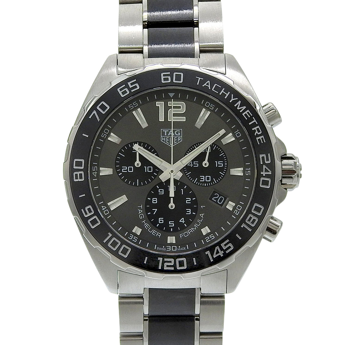 フォーミュラ1 クロノグラフ CAZ1011.BA0843 SS/CE ブラック クオーツ メンズ