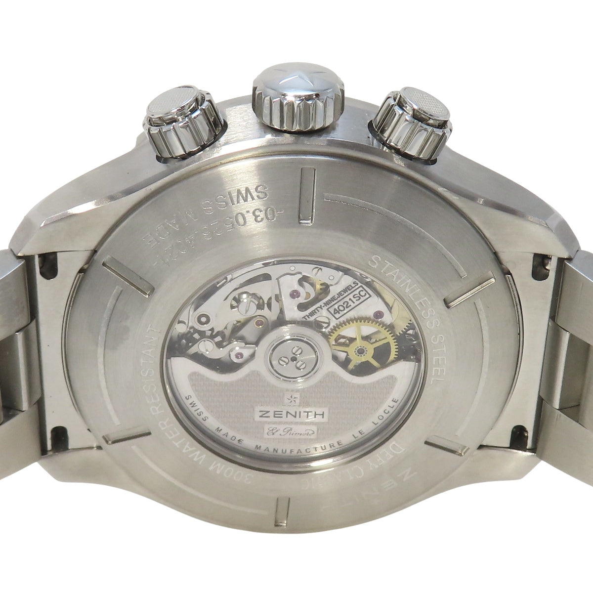 Defy Classic Open 03.0526.4021 SS White Automatic Men's