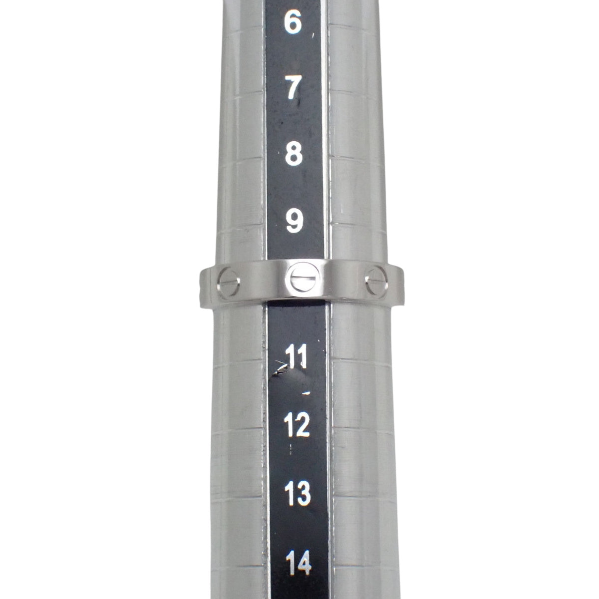 LOVEリング スモールモデル ホワイトゴールド K18WG 50 3.9g