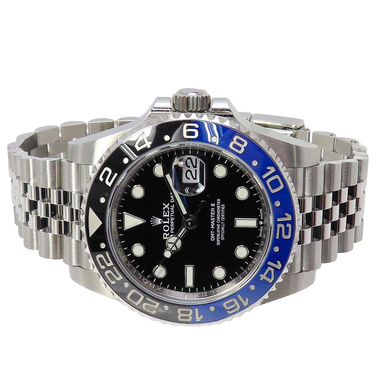 GMTマスターⅡ 126710BLNR SS ランダム番 ブラック 自動巻き メンズ
