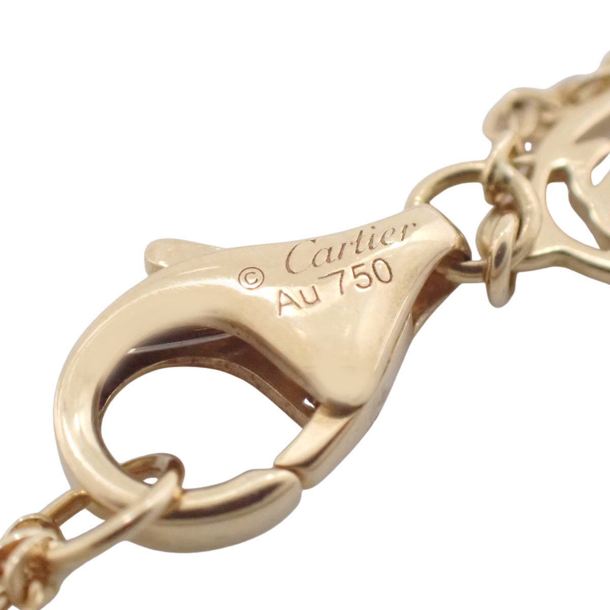 Sweet Trinity Bracelet Yellow Gold K18YG Pink Gold K18PG White Gold K18WG 2.2g