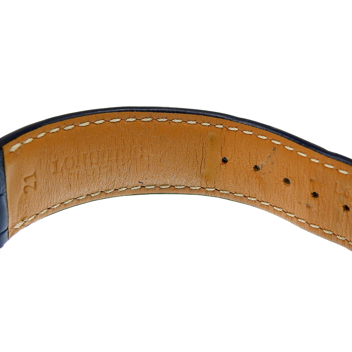 Master Collection L2.908.4.92.0 SS/Leather Blue Automatic Men's