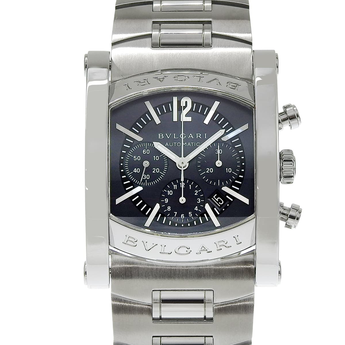 Assioma Chronograph AA44SCH Stainless Steel Gray Automatic Men's Watch