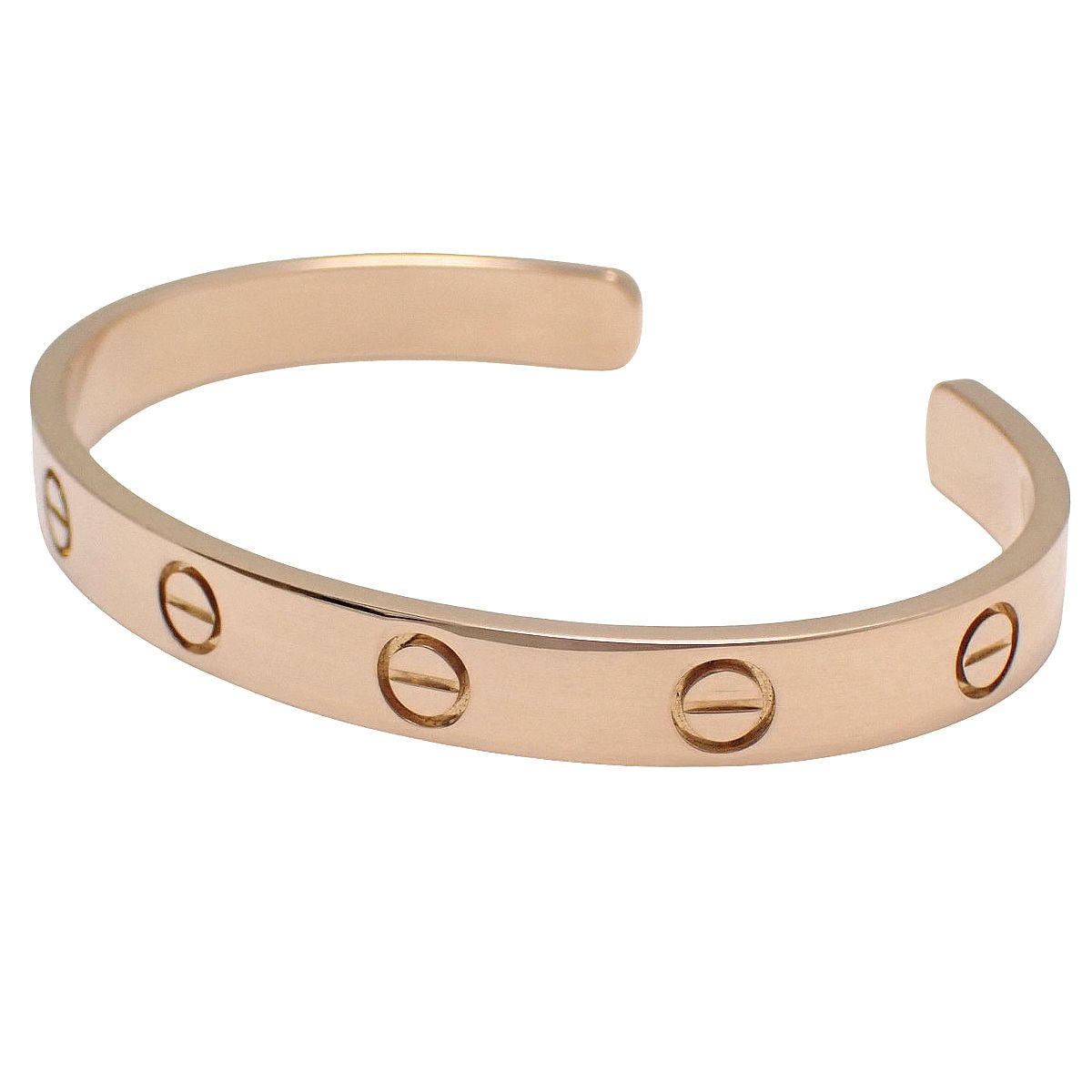 LOVE ブレスレット オープン クラシックモデル K18PG 16 21.2g