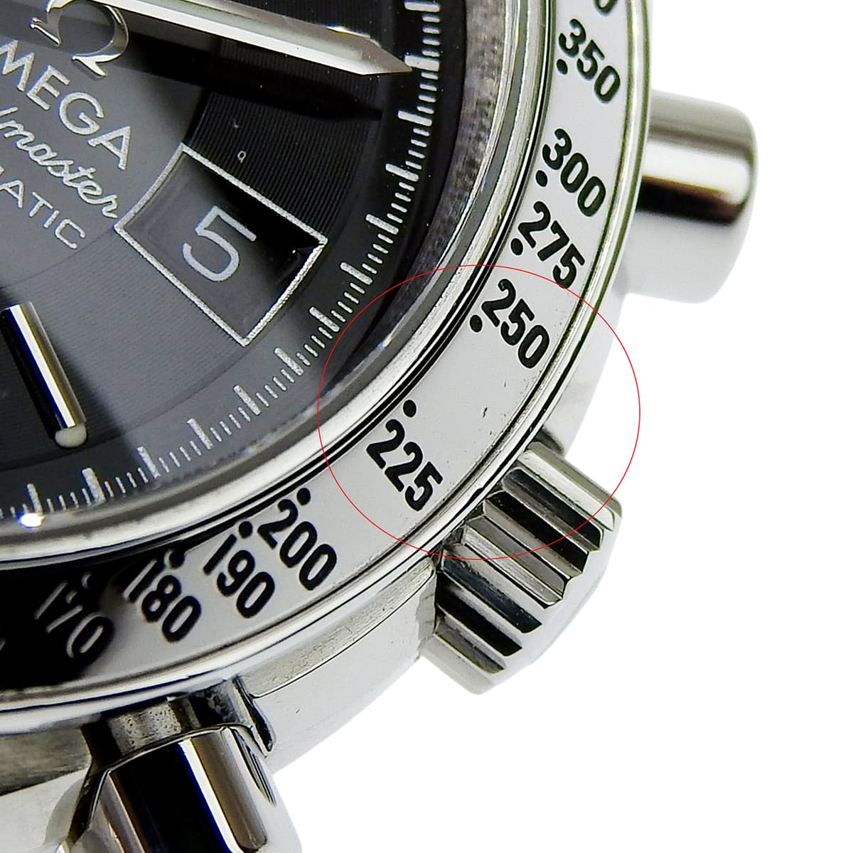Speedmaster 3513.50 SS Black Automatic Unisex