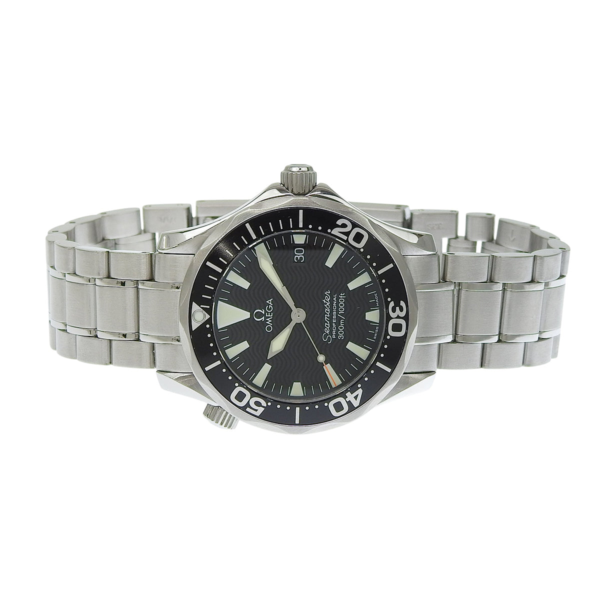 Seamaster 2262.50 SS Black Quartz Unisex