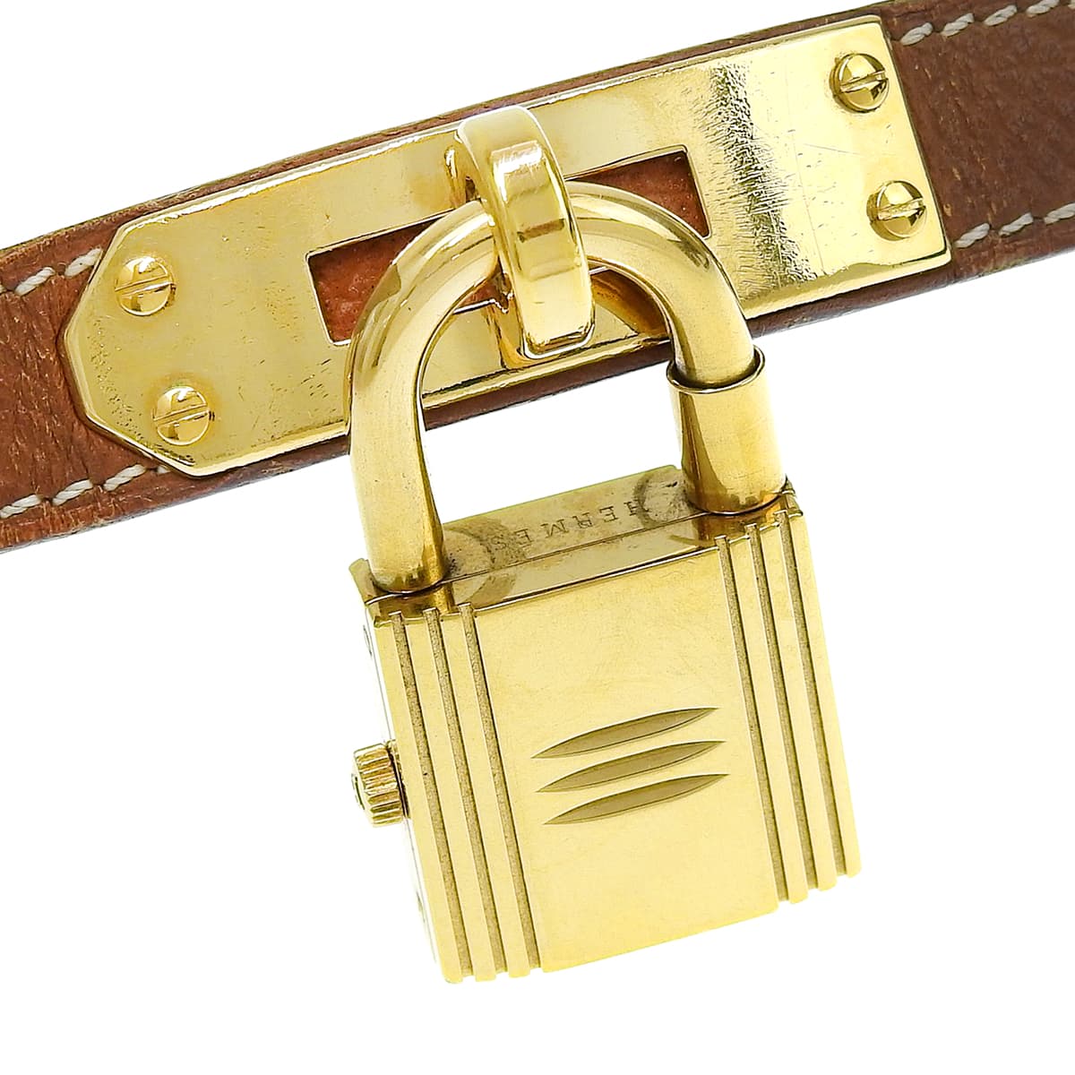 Kelly Watch KE1.201 GP/Leather White Quartz Ladies