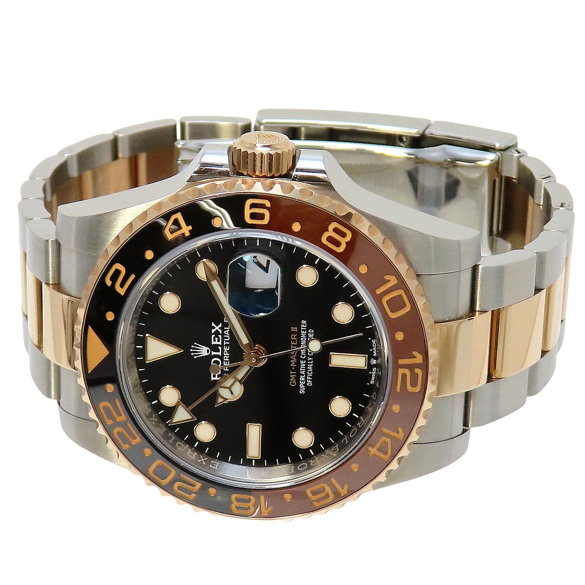 GMT-マスター2 126711CHNR PG/SS ランダム番 ブラック 自動巻き メンズ