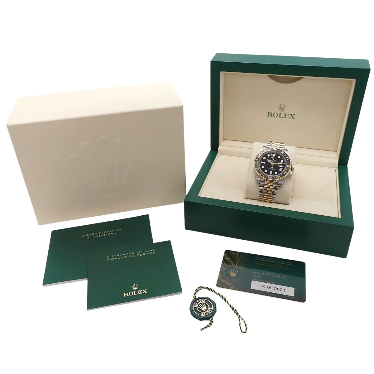 GMT-マスター2 126713GRNR YG/SS ランダム番 ブラック 自動巻き メンズ