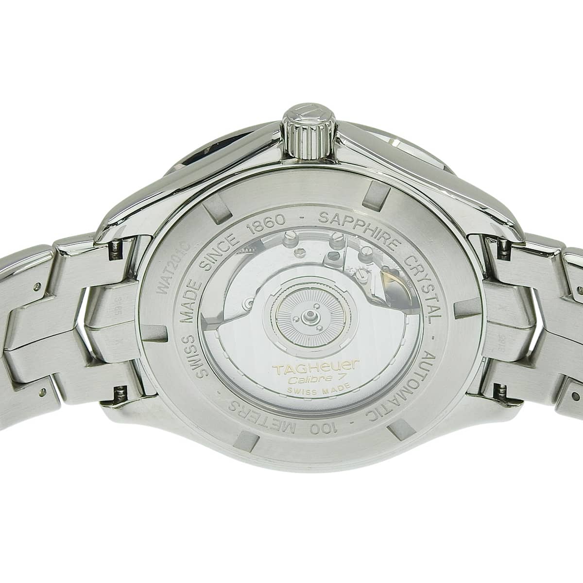 リンク GMT キャリバー7 WAT201C.BA0951 SS グレー 自動巻き メンズ