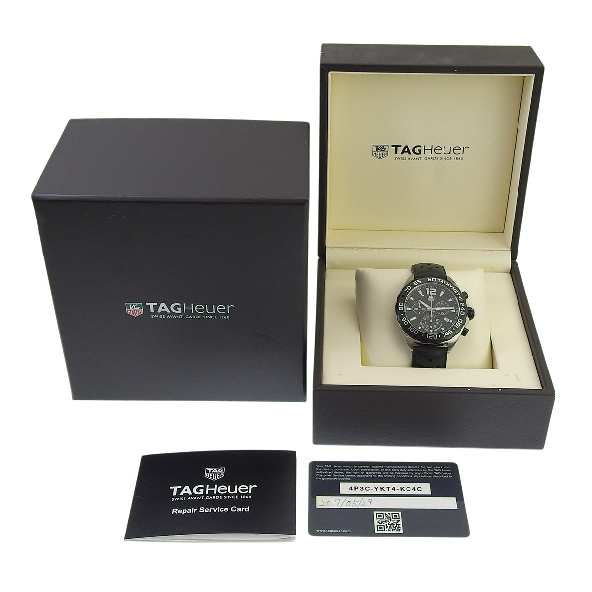 Formula 1 CAZ1110.FT8023 SS/Rubber Black Quartz Men's