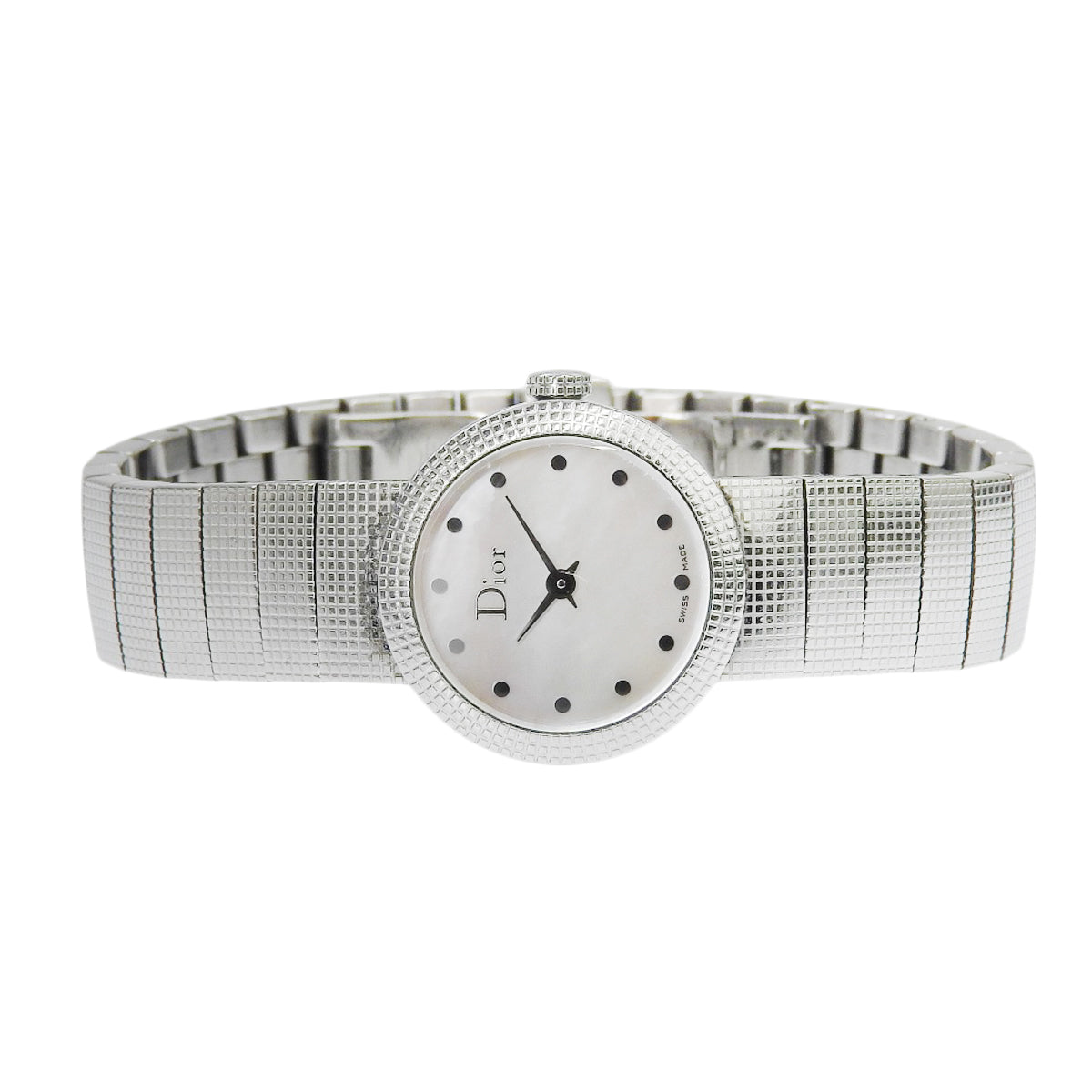 La Bavino Di CD041110 SS White Shell Dial White Quartz Ladies