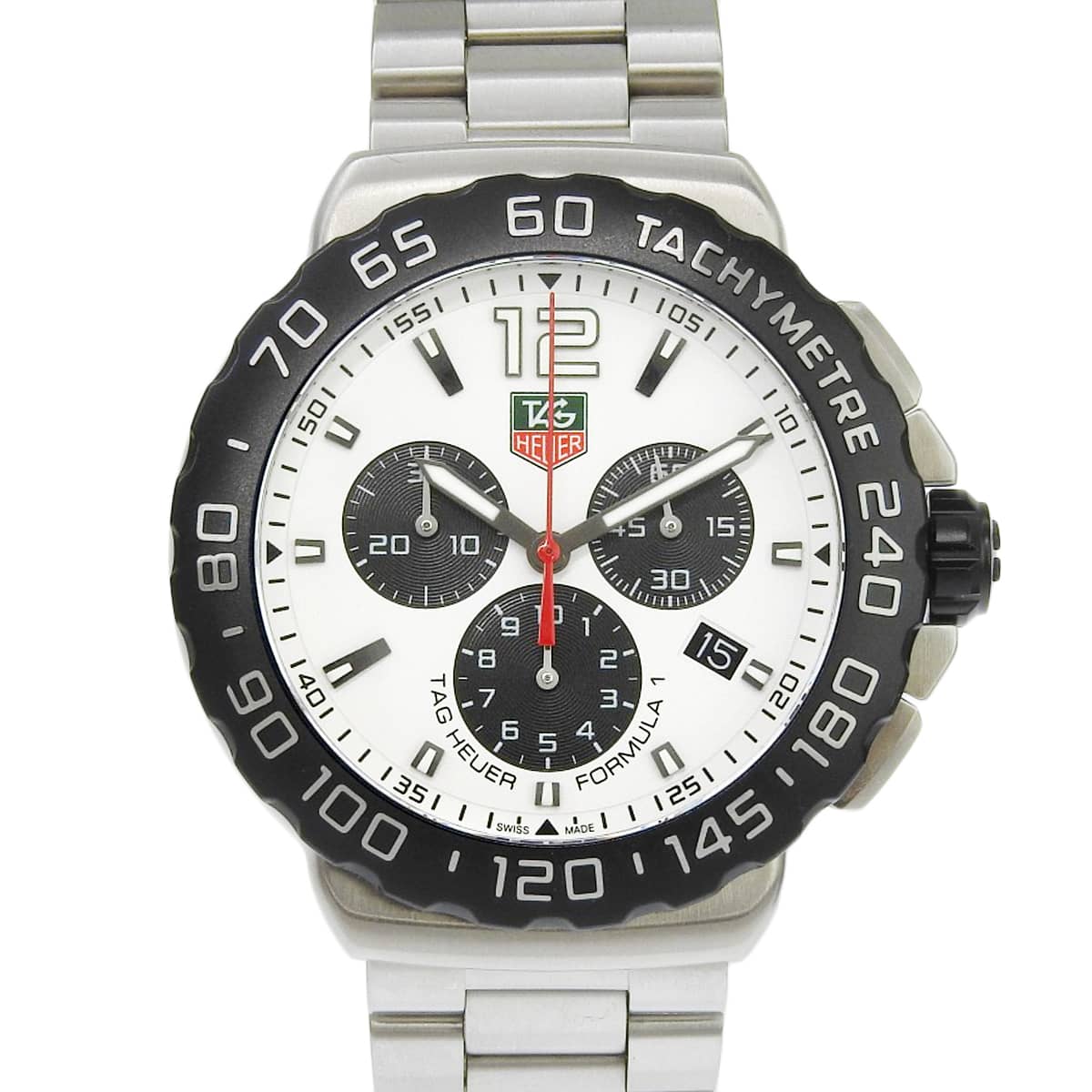 Formula 1 Chronograph CAU1111.BA0858 SS White Quartz Men's